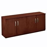 Corsica Storage Credenza GCH Golden Cherry All Wood Doors
