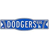 MLB Los Angeles Dodgers 4.5-by-17 Sign