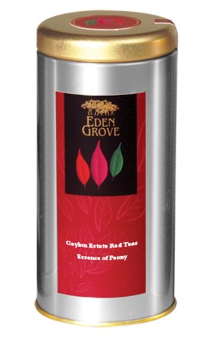 Eden Grove Red Tea Peony, 5-Ounce Tins (Pack of 3) by Eden Grove