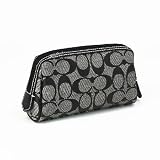 コーチ　ポーチ　COACH　 F47335　化粧ポーチ　シグネチャー　チェルシー　PVC　黒　直輸入　並行輸入品 コーチ ポーチ