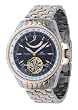 Adee Kaye Men's 35 Jewels Automatic Open Heart Tourbillon Power Reserve Watch Model AK-1097