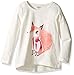 Gymboree Girls' Big High-Low Hem Graphic Tee