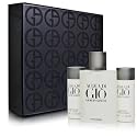Acqua di Gio by Giorgio Armani for Men 3 Piece Set Includes: 3.4 oz Eau de Toilette Spray + 1.7 oz After Shave Balm + 1.7 oz Hair & Body Shampoo