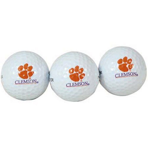 Clemson Tigers Ncaa Golf Ball 3-pack