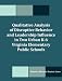 Book Qualitative Analysis of Disruptive Behavior and Leadership Influence in Two Urban K-6 Virginia Elementary Public Schools