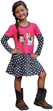 Heather Hill Polka Dot Cowgirl Little Girls Dress (3)