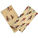 Funny Monkeys - Yellow Dinner Napkin Set
