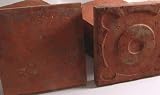 Review Victorian  / 10-off reclaimed Victorian 6 x 6 inch terracotta tiles