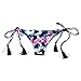 Kingfansion Women's Bikini Set Sexy Bra Floral Swimsuit Push-up Swimwear