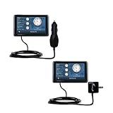 Essential Kit for the Garmin Nuvi 1390Tpro includes a Car and Wall Charger - uses Gomadic TipExchange Technology