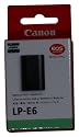 Canon LP-E6 Battery Pack for Select Canon Digital SLR Cameras (Retail Package)