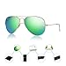 ESPIRO Premium Mirrored Aviator Sunglasses For Men Women Flash Mirror Lens UV400 Protection