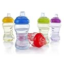 Nuby BPA FREE No-spill Sippy Gripper Cup 10 Oz - boy colors