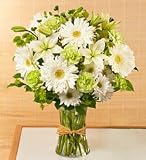 Flowers - Serene Green Bouquet for Sympathy
