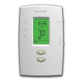 Honeywell TH2110D1009 White Basic Pro Three Stage Programmable Vertical Thermostat from the Basic Pr