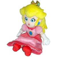 Super Mario Plush - 8 Princess Peach Soft Stuffed Plush Toy