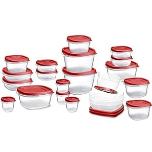 Rubbermaid 42-Piece Easy Find Lid Food Storage Set