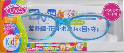 スカッシー ソフトフィット カラー Kids(子供用) ブルー