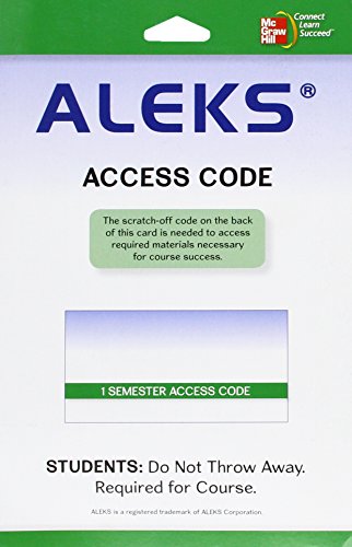 Bundle Version Aleks User Guide & Access Code