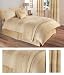 Stanford Champagne Designer Bedding - Quilted Bedspread Throw - FREE DELIVERY! Image