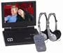 Audiovox D1817PK 8-Inch Portable DVD Player Package System