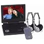 Audiovox D1817PK 8-Inch Portable DVD Player Package System
