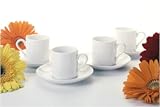 Maxwell Williams White Cup & Saucer Can Demi shape