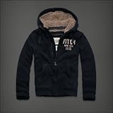 Abercrombie & Fitch(アバクロンビー & フィッチ) アバクロ パーカー ジャケット ボア パーカー Abercrombie&Fitch GILLIGAN MOUNTAIN ネイビー XL