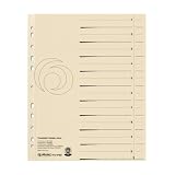 Produkt-Bild: Herlitz 10840205 Trenn Blatt A4 chamois, 100er Packung