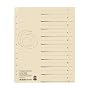 Herlitz 10840205 Trenn Blatt A4 chamois, 100er Pac&hellip von Herlitz