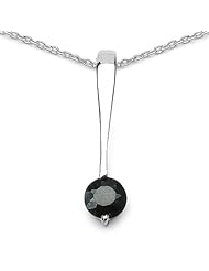 0.60 Carat Genuine Sapphire 925 Sterling Silver Pendant