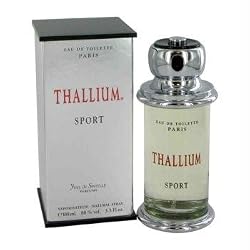 Thallium Sport by Parfums Jacques Evard Eau De Toilette Spray 3.4 oz