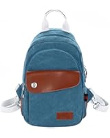 Korea Vintage Canvas Backpack Girl Women Shoulder School Satchel Bag Rucksack