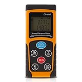 TSdrena レーザー距離計 最大40m 距離/面積/体積/ピタゴラス測定 (加算/減算・測定値の保存・最大/最小距離測定) バックライトディスプレイ搭載 SPM-LSMT-Y40