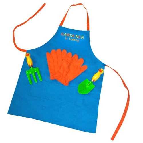 Sassafras Enterprises Gardener in Training Apron Set