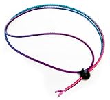 Goggles Bungee Straps Tie-Dye Pink/Turquoise/Purple