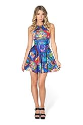 Bubble Dress General Print Sleeveless Tank  Dress