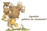 Eigenschaften Nici 60260 / NICI Postkarte, Irgendwie gehören wir zusammen!