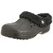 crocs Blitzen Clog,Black/Black,Men's 7 M/Women's 9 M