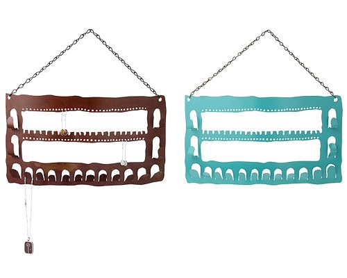 Recycled Metal Jewelry Hanger - Large