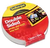 Sellotape Double Sided Tape 12mm x 33m [Pack 12]
