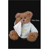  : Beary Lonely Without You Bearington Dressed Teddy Bear Stuffed Animal by Bearington Collection