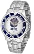 Georgetown Hoyas Suntime Competitor Game Day Steel Band Watch - NCAA College Athletics