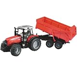 Eigenschaften Bruder 02045 / Bruder 2045. - M. F. Trak. m. Wannenkippanhänger