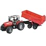 Bruder 02045 Massey Ferguson 7480 with Tipping Trailer
