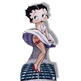 Betty Boop with a White Dress blowing up - Life-Size Standup 56