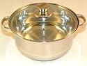 Viners Casserole 3.6 Litre Stainless Steel Casserole and Stockpot Pan Stock pot