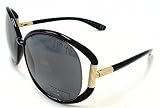 TOM FORD Olivia TF78 TF-78 Black B5 Frame Sunglasses