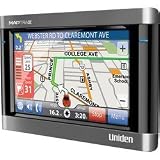 Uniden TRAX438 Maptrax RD 4.3-Inch WideScreen GPS Navigation System with Intergrated Radar Detector