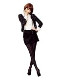 (フクスケ)fukuske f-ing MOTESTO 蛯原友里プロデュース 90デニールファッションタイツ 757-5041 蛯原友里